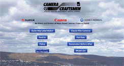 Desktop Screenshot of cameracraftsman.com